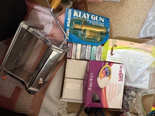 Crafting clay supplies - supplies, ,